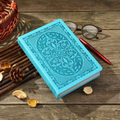 Vintage Old Book Sketch Defter 14X20 110 Gr Açık Mavi 123-9109 - 3