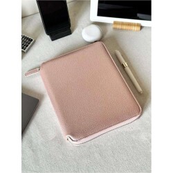 Vj Buffalo Zipper Folder Organizer Defter 14.8 cm x 21 Cm 100 Gr 80 Yap Çiz Sedefli Rose Gold - 2