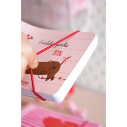 Vj Günlük Spiralli Yatay Cep Ajandası 13.5 cm x 9.5 Cm Soft Kapak 226-2555 - 5