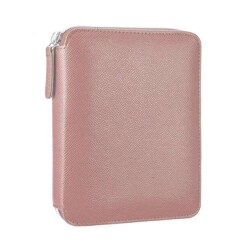 Vj Panama Zipper Folder Organizer Defter 14.8 cm x 21 Cm 100 Gr 80 Yap Çizgili Bej - Victorias Journal