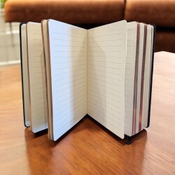 Vj Vintage Old Book Defter 12 x 17 Cm 128 Yap Çizgili Kırmızı - 2