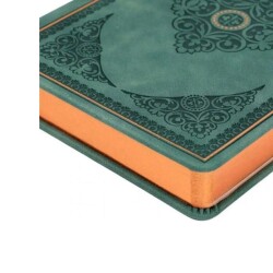 Vj Vintage Old Book Defter 12 x 17 Cm 80 Gr 128 Yap Çizgili Yeşil - 3