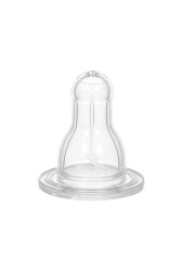 Weebaby Silikon Biberon Emziği Geniş Ağızlıklı No:3 - Weebaby