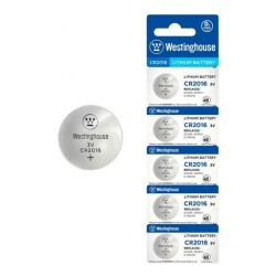 Westinghouse CR2016 Lithium Pil 3V 5'li - Westinghouse