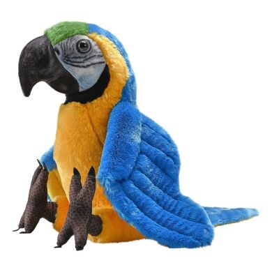 Wild Republic Mavi Sarı Macaw Papağanı 45 Cm - 1