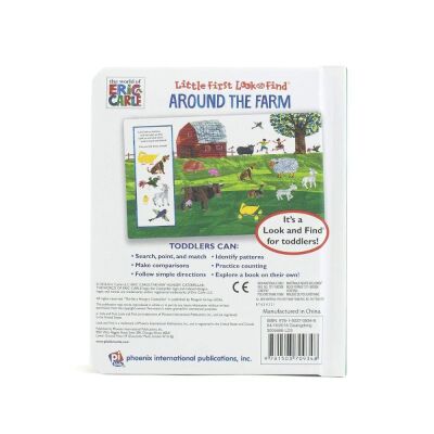World of Eric Carle Around the Farm Look And Find İngilizce Kitap - 2