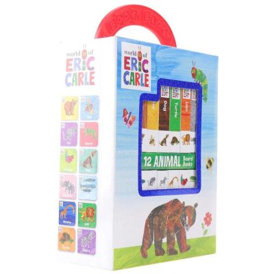 World of Eric Carle My First Library 12 Board Book Set İngilizce Kitaplar - 1