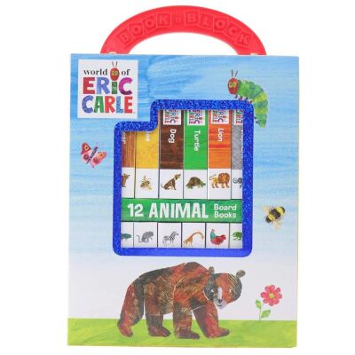 World of Eric Carle My First Library 12 Board Book Set İngilizce Kitaplar - 5