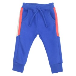 Yanı Şeritli Çocuk Pantolon Saks - Karamela