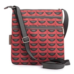 Yassı Çapraz Çanta Blackbirds Red - Nicky James