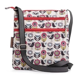 Yassı Çapraz Çanta Fifties Floral - Nicky James