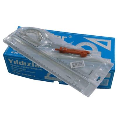 Yıldızlar Çizim Takımı Pergelli 30 Cm 19 - 2