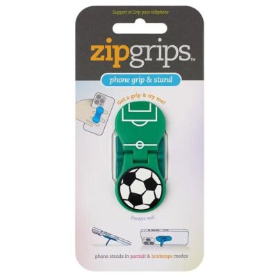 Zipgrips Soccer Zipgrips Telefon Tutucu ve Stand Futbol - 1